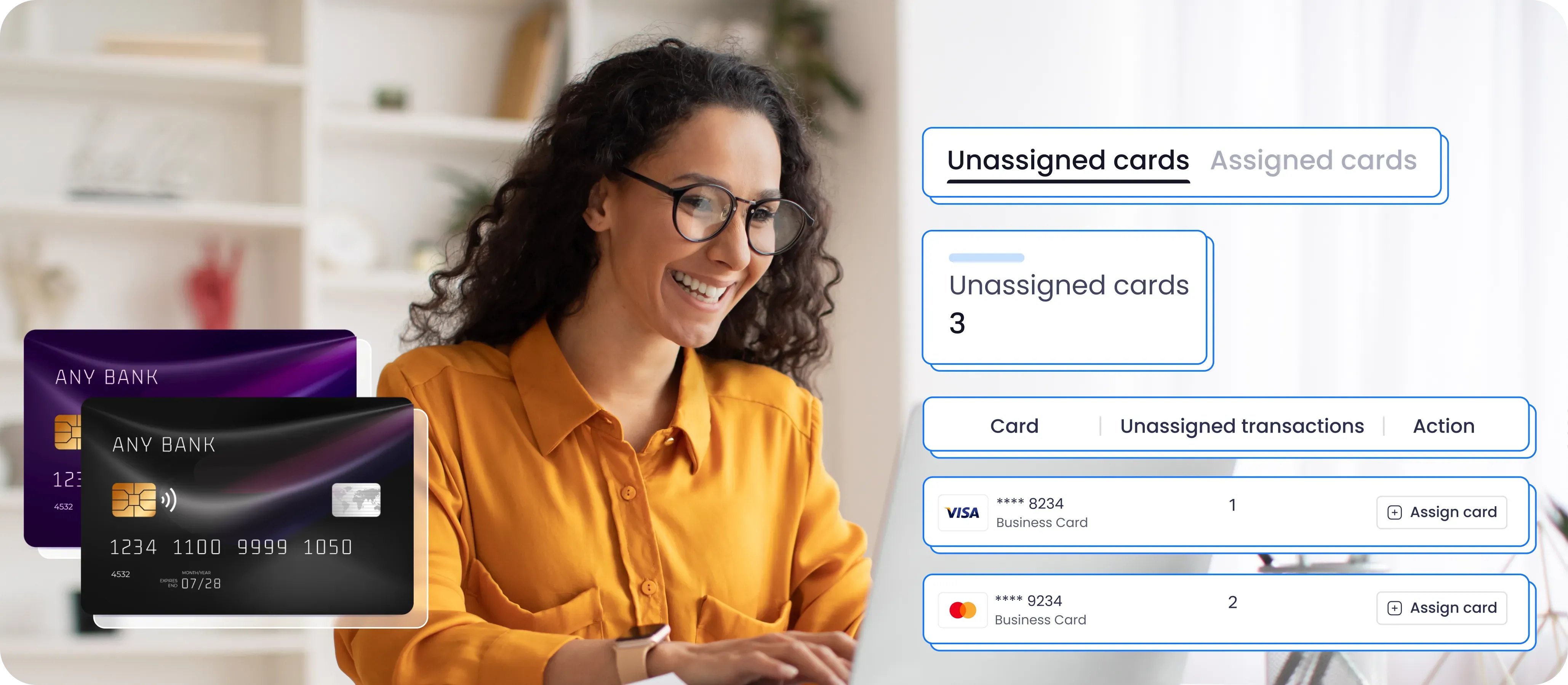 Assign cards and track card spend right from Sage Expense Management