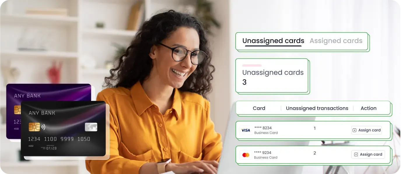 Assign cards and track card spend right from Fyle