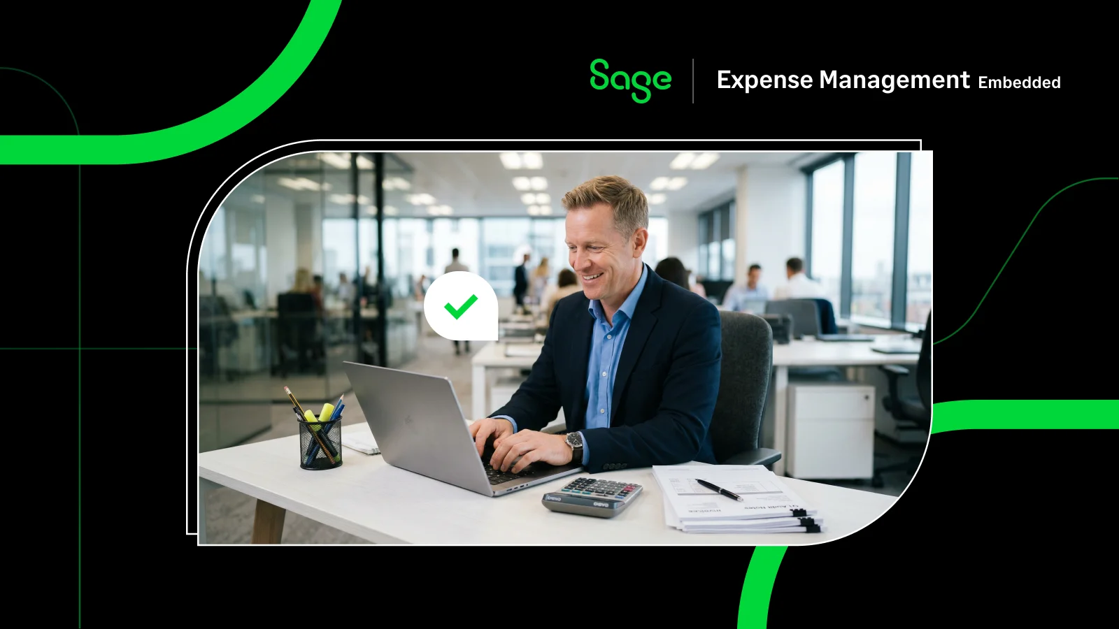 Modern fintech interface overlaid on a traditional banking dashboard