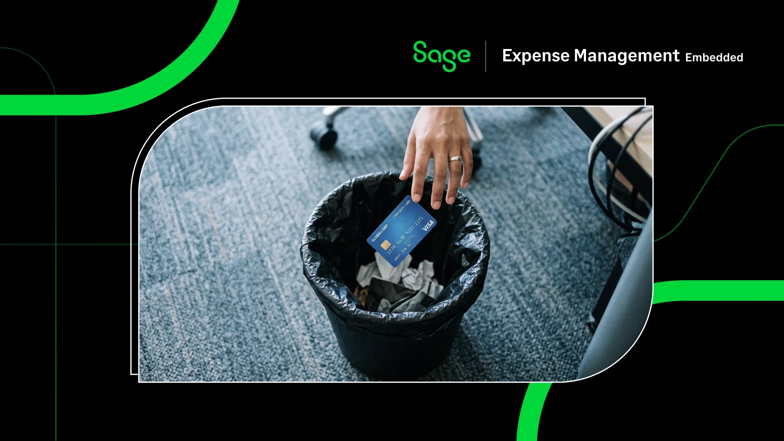 Banking dashboard showing card spend volume indicators